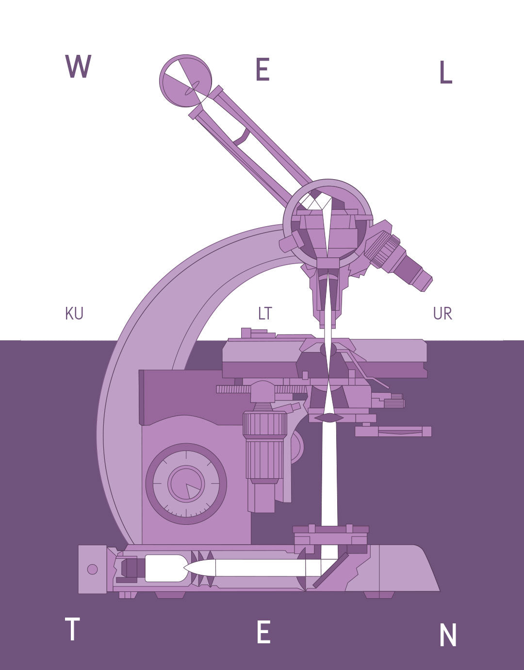 Microscope — Plakat oder SwitchFrame